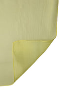 Gelbes Seidenhalstuch, Foulard, 120 cm x 117 cm