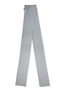 Light Blue Silk Sash Wrap Foulard 294.5cm x 19cm Scarf
