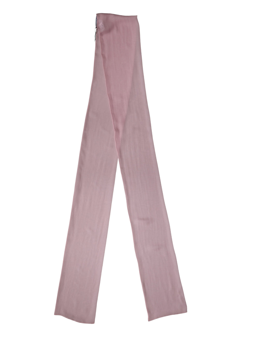 Pinker Seiden-Gürtelschal Wickelschal Foulard 291cm x 19cm Halstuch