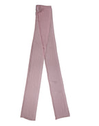 Pinker Seiden-Gürtelschal Wickelschal Foulard 291cm x 19cm Halstuch