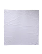 White Cotton Wrap Square Shawl Stole 91cm x 90cm  Scarf