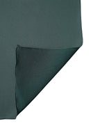 Dunkelgrüner Seiden-Halsschal Umschlagtuch Stola 200cm x 64cm