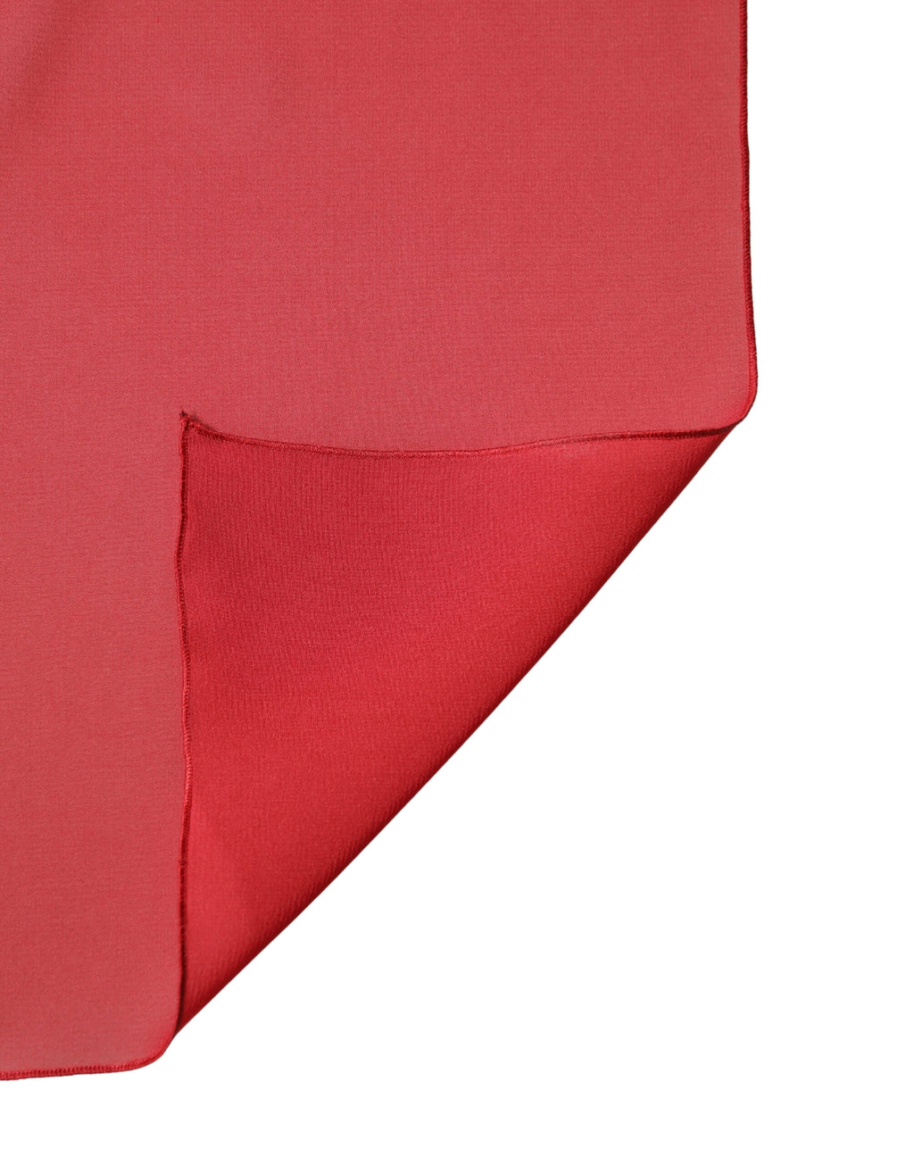 Roter Seidenschal Wickelschal Damen Stola 200cm x 64cm
