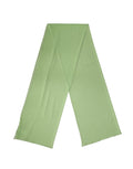 Hellgrüner Seiden-Halstuch Schal Stola 200cm x 64cm