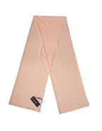 Pfirsich Seide Nackenwickel Schal Stola für Damen 200cm x 64cm