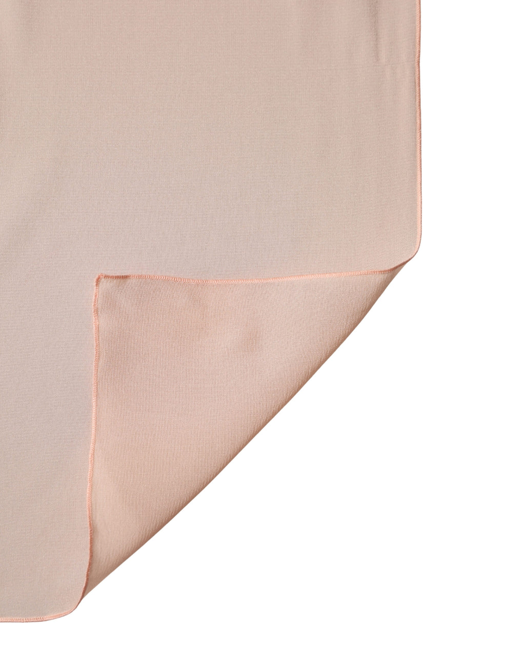 Pfirsich Seide Nackenwickel Schal Stola für Damen 200cm x 64cm