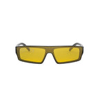Sonnenbrille aus schwarzem Harz