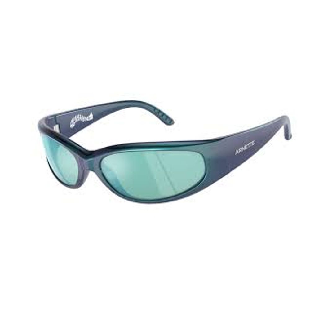 Sonnenbrille aus blauem Harz