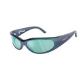 Sonnenbrille aus blauem Harz