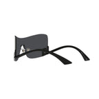 Occhiali da sole in acetato nero