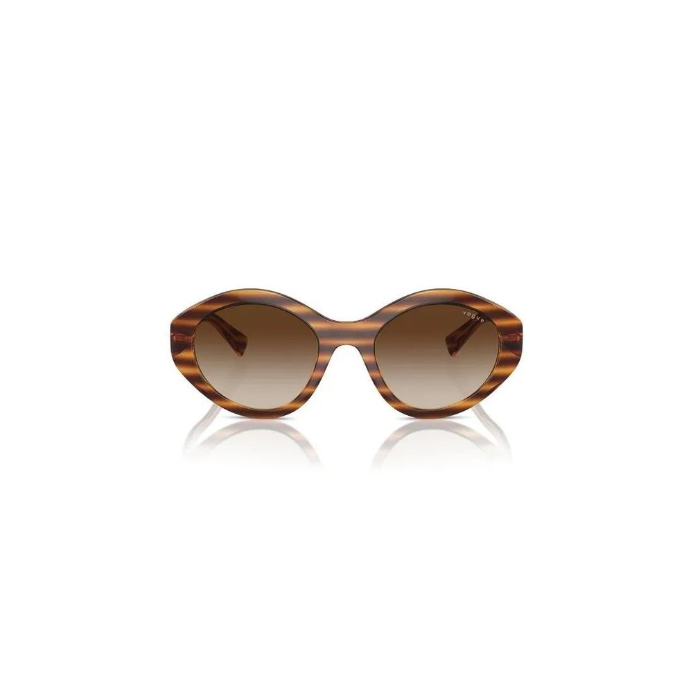 Sonnenbrille aus braunem Harz