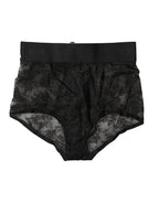 Black Logo Girdle High Waist Panty Underwear