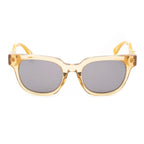 Occhiali da sole in acetato marrone