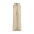 Beige Copper Casual Pants