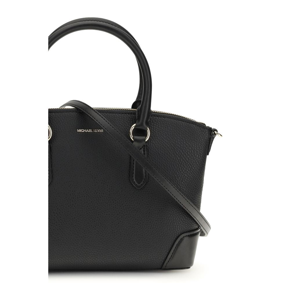 Handtasche aus Kalbsleder Bos Taurus Schwarz