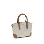Beige Pvc Handbag