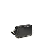 Black Calf Leather Bos Taurus Shoulder Bag