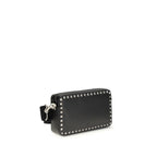 Black Calf Leather Bos Taurus Shoulder Bag