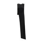 Black Viscose Cocktail Dress