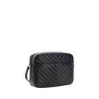 Black Calf Leather Bos Taurus Shoulder Bag