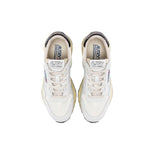 White Fabric Athletic Sneakers
