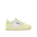 White Leather Athletic Sneakers