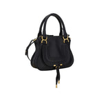 Handtasche aus schwarzem Kalbsleder Bos Taurus