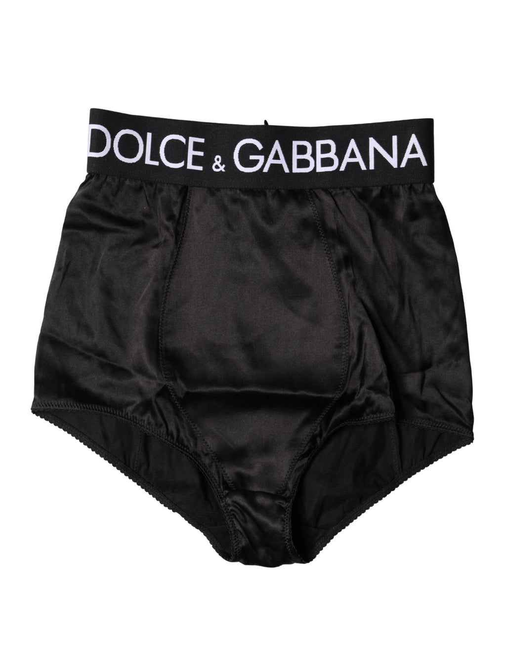 Guaina a vita alta con logo nero
