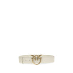 White Calf Leather Bos Taurus Regular Belt