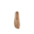 Multicolor Polyamide Ballet Flats