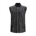 Black Lamb Ovis Aries Sleeveless Jacket