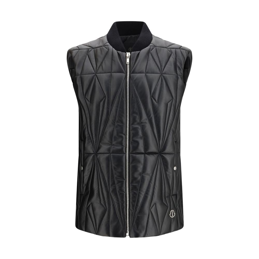 Black Lamb Ovis Aries Sleeveless Jacket