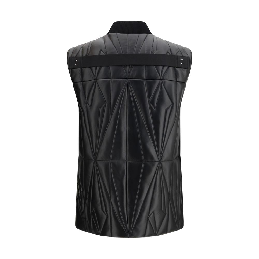 Black Lamb Ovis Aries Sleeveless Jacket