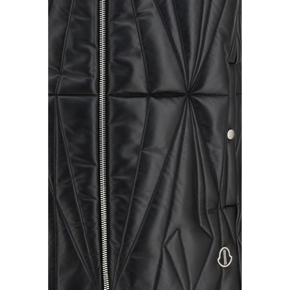 Black Lamb Ovis Aries Sleeveless Jacket