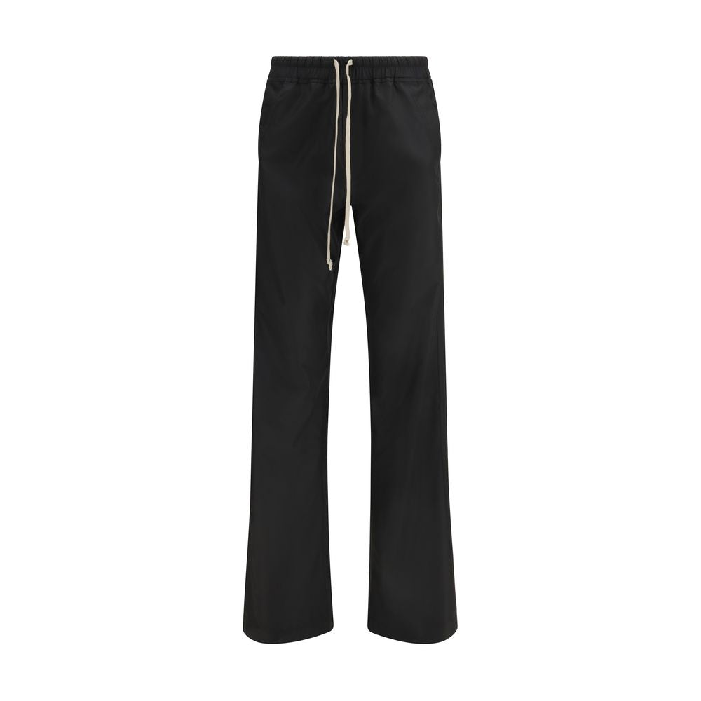 Schwarze Freizeithose aus Polyester