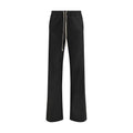 Schwarze Freizeithose aus Polyester