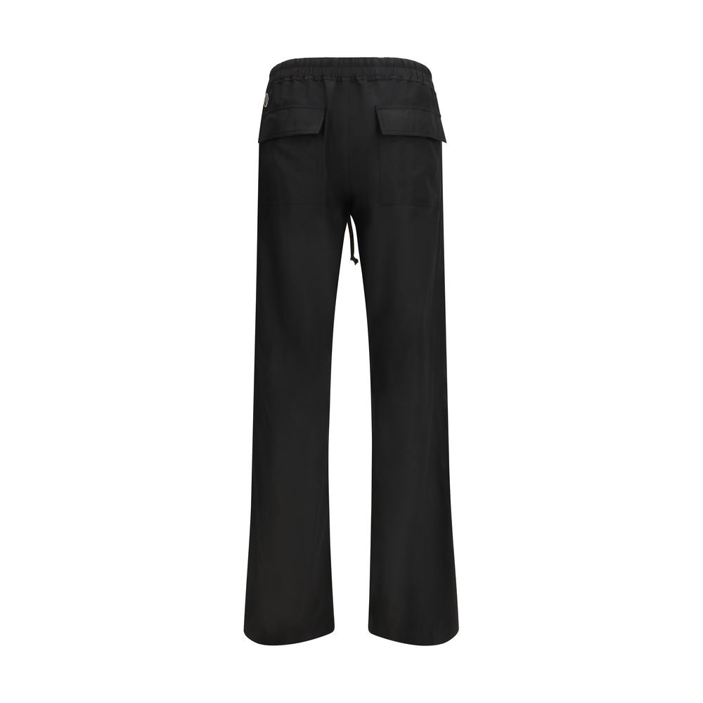 Schwarze Freizeithose aus Polyester