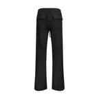 Schwarze Freizeithose aus Polyester
