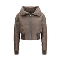 Brown Polyester Coat