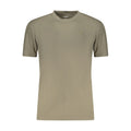 Grünes Baumwoll-Herren-T-Shirt