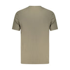 Grünes Baumwoll-Herren-T-Shirt