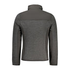 Black Polyester Men's Jacket