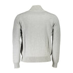 Herren-Cardigan aus Bio-Baumwolle, Grau