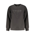 Schwarzes Baumwoll-Sweatshirt für Damen