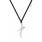 Gray Stainless Steel Necklace