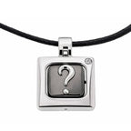 Gray Stainless Steel Necklace