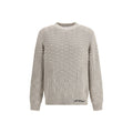 Beige Cotton Sweatshirt