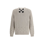 Beige Cotton Sweatshirt