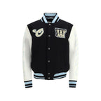 Black Wool Ovis Aries Bomber