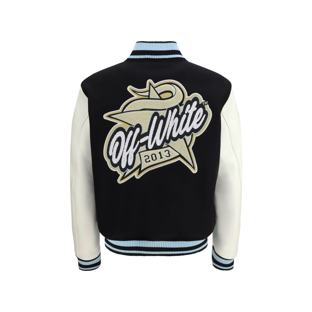 Black Wool Ovis Aries Bomber